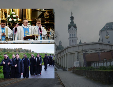 Pielgrzymka wspólnoty seminaryjnej do Tuchowa