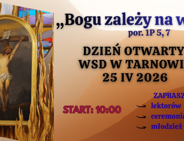 Zapraszamy na Dzień Otwarty do naszego Seminarium